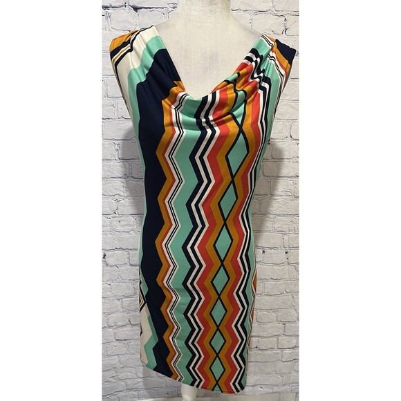 Egerie Paris Colorful Sleeveless Dress S/M - Picture 1 of 7